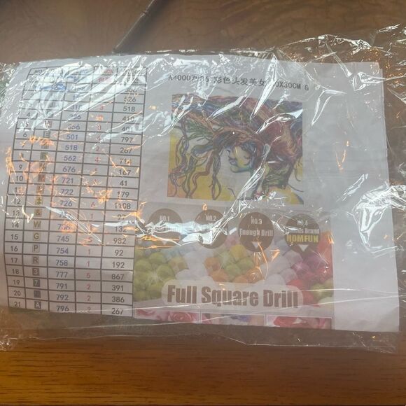 COLORFUL HAIR Flip Diamond Painting! - Picture 2 of 10